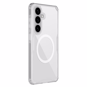 Nillkin Nature TPU Pro чехол совместимый с MagSafe для Samsung Galaxy S26+ белый