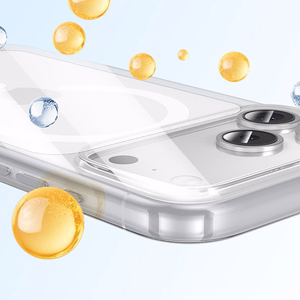 Benks Magnetic Crystal Ümbris jaoks Iphone 17 Pro läbipaistev (Camera Control Button)