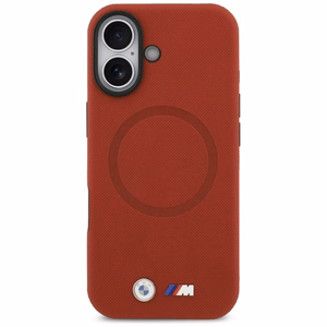 BMW M FW Metal Logo MagSafe Ümbris jaoks iPhone 17 - punane