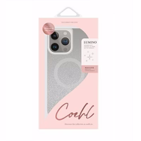 Uniq Coehl Lumino Magnetic Charging ümbris jaoks iPhone 16 Pro Max - hõbedane
