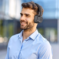 Blavec Over-ear Bluetooth Kõrvaklapid BO-11 Bass Admiral (BO11-B) must