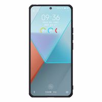 Nillkin Super Frosted Shield Pro Ümbris jaoks Xiaomi Redmi Note 13 Pro 4G / Poco X6 5G - must
