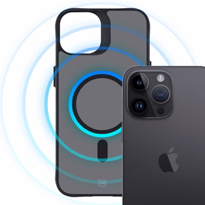 3mk Smoke MagCase with MagSafe for iPhone 14 Pro - Semi-transparent