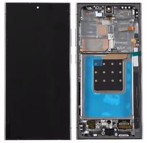 Samsung Galaxy S24 Ultra (S928) OLED-ekraanimoodul puutepaneeli ja titaanmusta/-sinise/-rohelise raamiga (1:1 OEM)