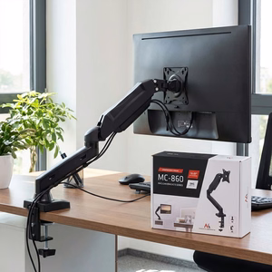Maclean MC-860 monitor mount / stand 68.6 cm (27") must Desk