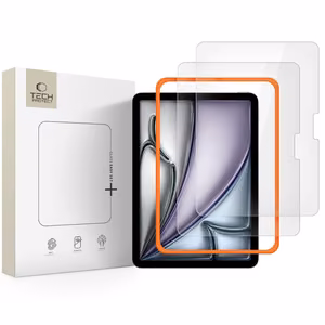 Tech-Protect Easy Set+ 2-pack karastatud klaas jaoks iPad Air 11" 2024 / 2025 - läbipaistev