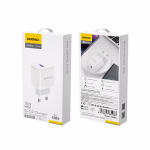 Dudao A20EU USB-A 18W network laadija - valge