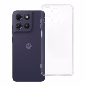 Чехол Motorola G17 Clear Case 2 mm (защита камеры) прозрачный