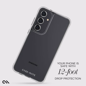 Case-Mate Tough Clear ümbris seadmele Samsung Galaxy S24+, läbipaistev