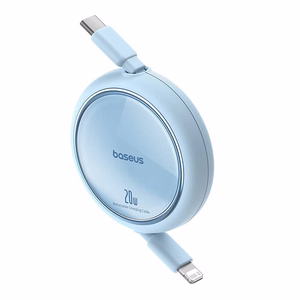 Кабель Baseus Free2Pull USB-C для Lightning 20W 1м (синий)