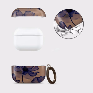 Чехол Tech-Protect Lamano для AirPods Pro 1 2 - коричнево-фиолетовый