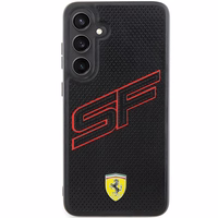 Ferrari Big SF Perforated ümbris jaoks Samsung Galaxy S24 - must