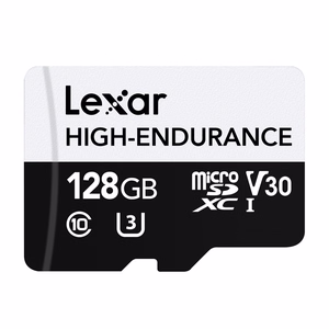 Карта памяти Lexar High-Endurance microSDHC/microSDXC объемом 128 ГБ
