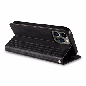 Magnet rihmaga ümbris iPhone 13 Pro pouch rahakott + Mini Lanyard Pendant Black