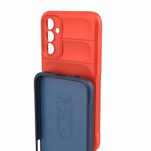 Magic Shield Ümbris jaoks Samsung Galaxy A24 4G flexible armored cover punane