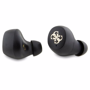 TWS Guess 4G Metal Bluetooth headphones with ENC docking station - brown