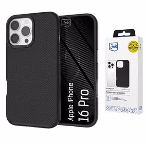 3mk Fortis MagCase for iPhone 16 Pro - Black
