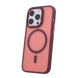 Frozen Mag Чехол для iPhone 17 Pro 6,3" красный с открытым кольцом