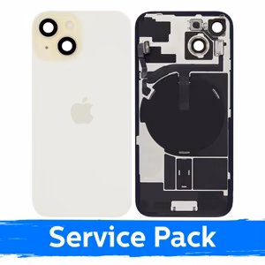 Tagakaas, ühildub Apple iPhone 15 / Kollane / (Service Pack)