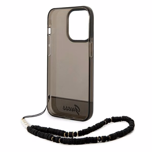 Guess GUHCP14XHGCOHK iPhone 14 Pro Max 6,7 "must / must hardcase Translucent Pearl Strap