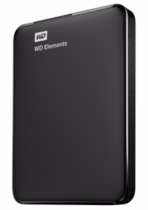 Väline kõvaketas Western Digital Elements Portable 2TB USB 3.0 must