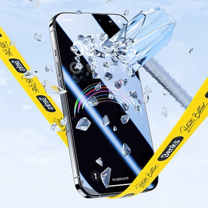 Benks Karastatud klaas Air Kilp HD (T068) jaoks Iphone 17 Air must - 10 tükki