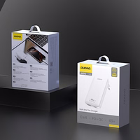 Dudao A65Q 65W GaN Travel Wall Laadija USB-A / USB-C PD Ultra-Thin EU / US - valge