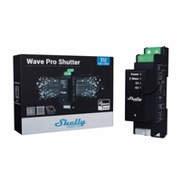 DIN relay koos energy measurement Shelly Qubino Wave Pro Shutter