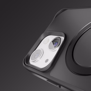Etteri Matt Mag Ring ümbris jaoks iPhone 13 6,1" must