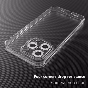 Armor Antishock Ümbris jaoks Samsung Galaxy S23 Ultra läbipaistev
