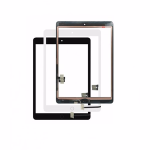 Puuteekraani digiteerija, ühilduv Apple iPad 10.2 2021 9. gen jaoks, must koos kodunupuga, originaal