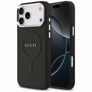 Guess Classic Logo MagSafe Ümbris jaoks iPhone 17 Pro Max - Must