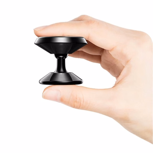 Wozinsky Magnetic Car Mount jaoks Dashboard 360 Self-Adhesive Must (WMH-05)