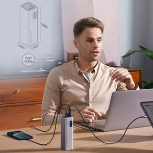 Powerbank Cuktech CUKP200XGLGR 100W 20000mAh 2 x USB-C 1 x USB-A - hall