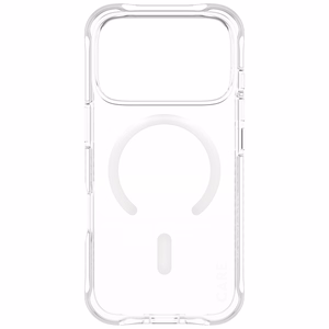 CARE by PanzerGlass Fashionable Samba Ümbris w. Valge MagSafe jaoks iPhone 17 Pro - Läbipaistev
