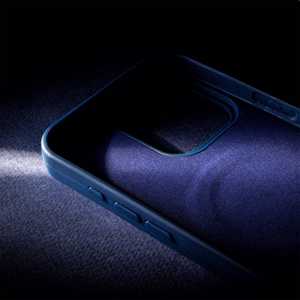 Loop Thin Mag ümbris for iPhone 17 6,3" tumesinine