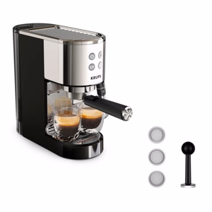 Krups Virtuoso XP444C10 kohvimasin poolautomaatne espressomasin 1 L