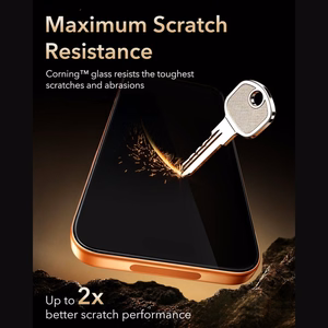 ESR UltraFit Armorite Pro karastatud klaas mudelitele iPhone 18 Pro Max / 17 Pro Max, must