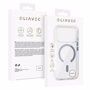 Liavec Pure Ümbris jaoks Iphone 17 Pro Max titanium