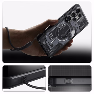 Spigen Ultra Hybrid Mag MagSafe Ümbris for Samsung Galaxy S26 Ultra Zero One - Clear must