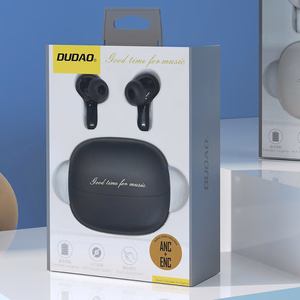 Dudao U21 TWS ANC ENC Bluetooth Juhtmevaba Kõrvaklapid - Must