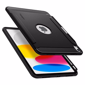 Spigen Rugged Armor ümbris iPad 10.9 2022 matt must