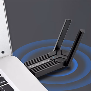 Wozinsky WAX-1800 Dual-Band Wireless USB 3.0 WiFi 6 Adapter - Black