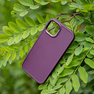 Satin ümbris for iPhone 16e / 17e burgundia