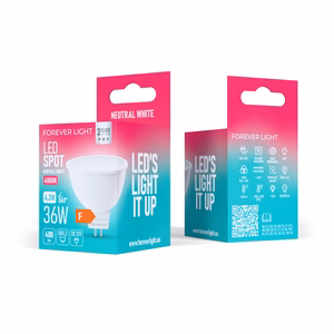Forever Light LED Bulb GU5,3 MR16 4.2W 400lm 4000K 12V class F