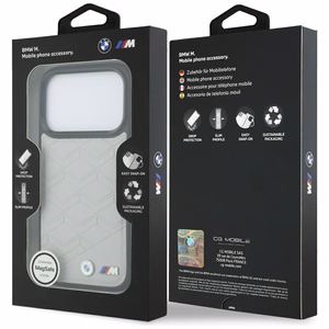 BMW M Shape Logo MagSafe Ümbris for iPhone 17 Pro Max - hall