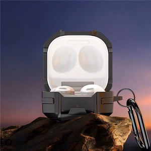 DUX DUCIS SECG - protective ümbris jaoks Samsung Galaxy Buds Live/Buds PRO/Buds2/Buds2 Pro Ümbris must