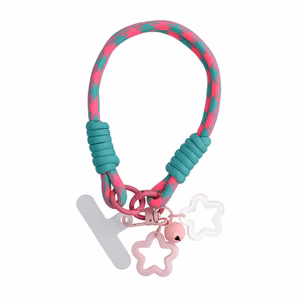 Phone pendant FZ-11 roosa-sinine