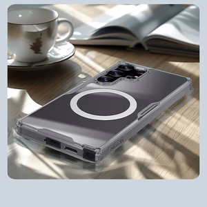 Nillkin Nature TPU Pro Magnetic Ümbris with MagSafe jaoks Samsung Galaxy S25 Ultra - valge