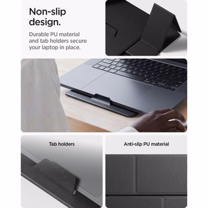 Spigen SlimFold LD201-S8 sülearvutialus, hall